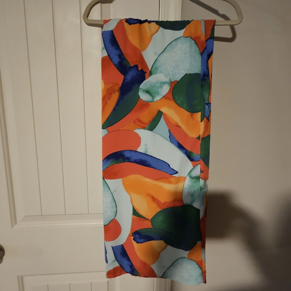 New York & Company Multicolor Abstract Apparel - Picture 5 of 12